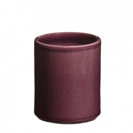 Tasse céramique aubergine