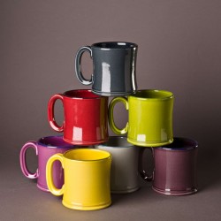 Ensemble de 6 Mugs céramique Collection Sud, Atelier Romain Bernex