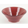 Saladier céramique Tian Sud rouge, Atelier Romain Bernex
