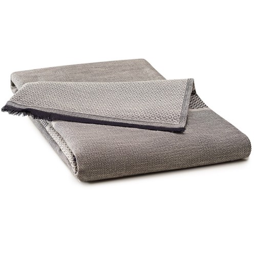 Plaid Nomade Slow Life  Argile, Le Jacquard Français