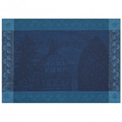 Set de table pur lin Symphonie Baroque Crépuscule, Le Jacquard Français