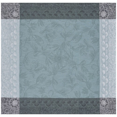 Serviettes de table pur lin Symphonie Baroque Fumée, Le Jacquard Français