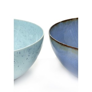 Plat de service 35.5cm grès émaillé Terres de rêves Smokey blue/Dark blue, Serax par Anita Le Grelle 2