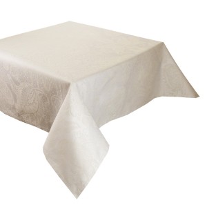 Nappes sur mesure Mille Isaphire Parchemin, laize 185cm, Garnier-Thiébaut 2