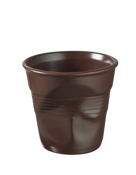  Gobelet froissé espresso 8cl en porcelaine Revol