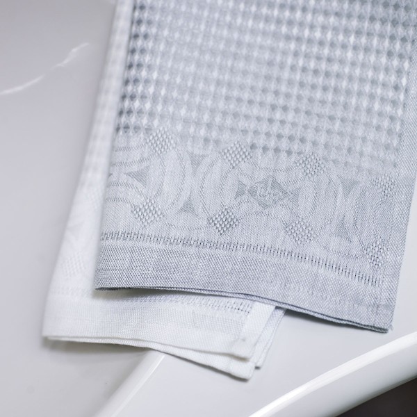 Linge de Bain luxe pur lin  Lula Perle