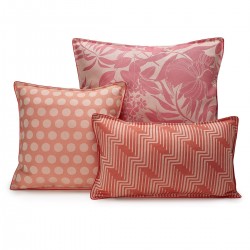 Housse de coussin jardin Nature Urbaine Quartz, Le Jacquard Français