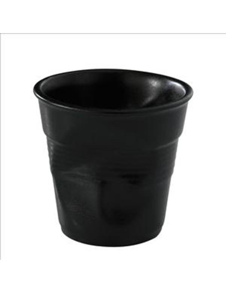  Gobelet froissé espresso 8cl en porcelaine Revol