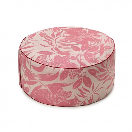 Pouf de jardin Nature Urbaine Quartz, Le Jacquard Français