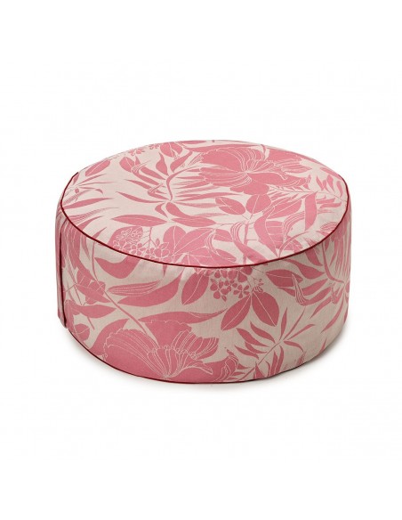 Pouf de jardin Nature Urbaine Quartz, Le Jacquard Français