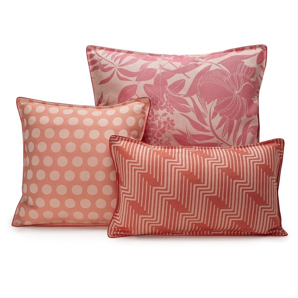 Housse de coussin jardin Nature Urbaine Quartz, Le Jacquard Français