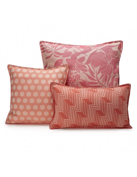 Housse de coussin jardin Nature Urbaine Quartz, Le Jacquard Français