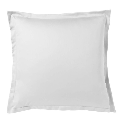 Taie carrée satin de coton Triumph Line blanc