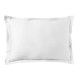 Taie rectangle satin de coton Triumph Line blanc