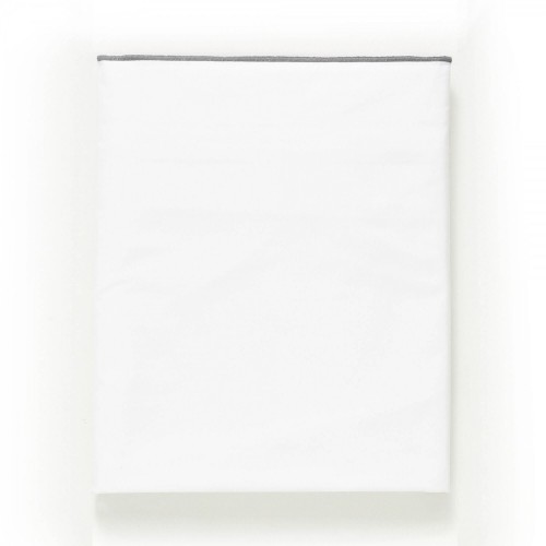 Drap plat en percale de coton Astor Graphite, Designers Guild