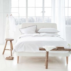 Parure de lit en percale de coton Astor Naturel, Designers Guild