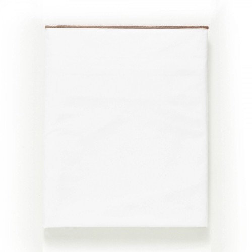 Drap plat en percale de coton Astor Naturel, Designers Guild