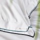 Parure de lit en percale de coton Astor Bleu nuit et Turquoise, Designers Guild