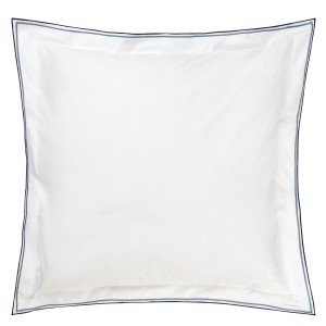 Parure de lit en percale de coton Astor Bleu nuit et Turquoise, Designers Guild 2
