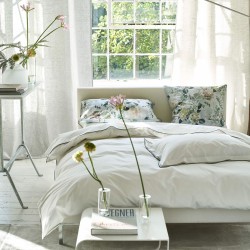 Parure de lit en percale de coton Astor Forest and Sage, Designers Guild