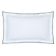 Taie d'oreiller rectangulaire en percale de coton Astor Forest and Sage, Designers Guild