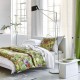 Courtepointe en satin de coton Proserpine Ochre, Designers Guild