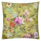 Housse de coussin en satin de coton Proserpine Ochre, Designers Guild