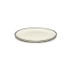 Assiettes porcelaine Serax Dé Ann Demeulemeester 17.5cm Blanc/Noir V1