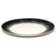 Assiettes porcelaine Serax Dé Ann Demeulemeester 28cm Blanc/Noir V5