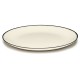 Assiettes porcelaine Serax Dé Ann Demeulemeester 28cm Blanc/Noir V1