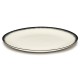 Assiettes porcelaine Serax Dé Ann Demeulemeester 28cm Blanc/Noir V3