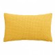Coussin rectangulaire 30x50cm coton stonewashed Maïa Yuzu, Vivaraise