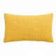 Coussin rectangulaire 30x50cm coton stonewashed Maïa Yuzu, Vivaraise