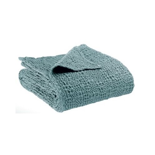 Plaid coton stonewashed Tana Alizée, Vivaraise