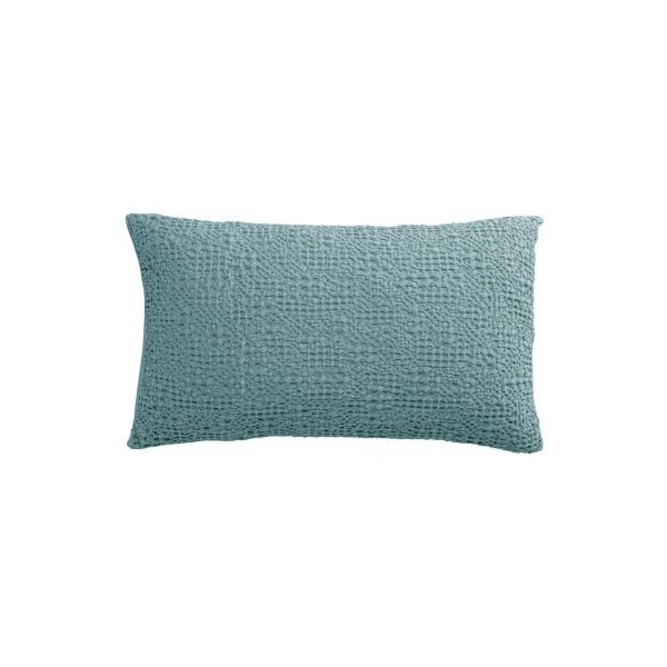 Coussin 40x65cm coton stonewashed Tana Alizée, Vivaraise