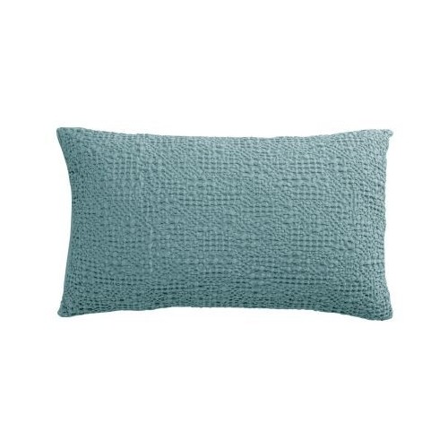Coussin 40x65cm coton stonewashed Tana Alizée, Vivaraise