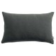 Coussin déco uni Zeff Tonnerre 40x65, Vivaraise 