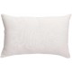 Coussin déco uni Zeff Blanc 40x65, Vivaraise 