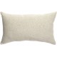 Coussin de décoration uni Zeff Naturel 30x50, Vivaraise 