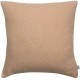 Coussin déco uni Zeff Sable 45x45, Vivaraise 