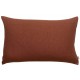 Coussin déco 40x65cm Zeff Nomade Caramel en lin et coton, Vivaraise