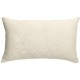 Coussin déco uni Zeff Craie 30x50, Vivaraise 