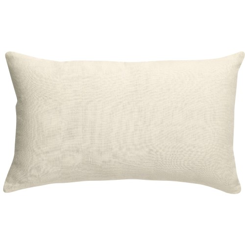 Coussin déco uni Zeff Craie 30x50, Vivaraise 