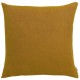 Coussin déco 45x45cm Zeff Nomade Bronze en lin et coton, Vivaraise