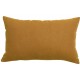 Coussin déco 30x50cm Zeff Nomade Bronze en lin et coton, Vivaraise