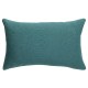 Coussin déco 40x65cm Zeff Nomade Prusse en lin et coton, Vivaraise