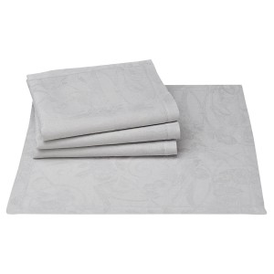 Set de table pur lin Tivoli Perle, Le Jacquard Français 2