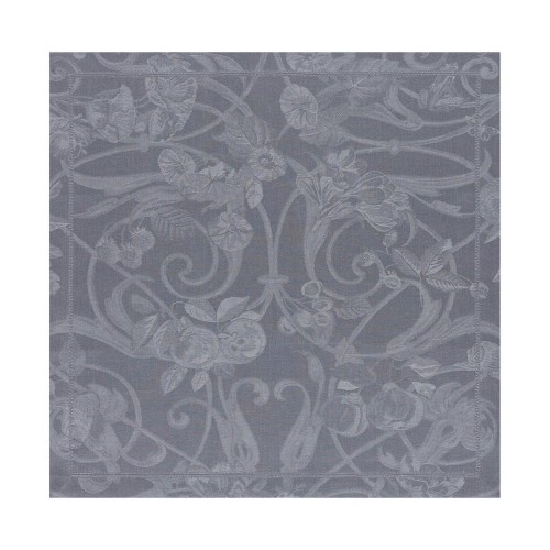 Serviettes de table pur lin Tivoli Gris flanelle, Le Jacquard Français