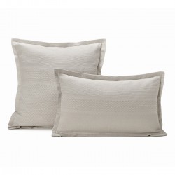 Housses de coussin design Slow Life Sable, Le Jacquard Français