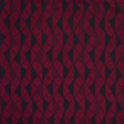 Tissu ameublement, décoration Prisme Prune, laize 165cm - Le Jacquard Français